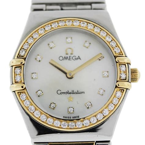 omega woman watches|women's omega watch with diamonds.